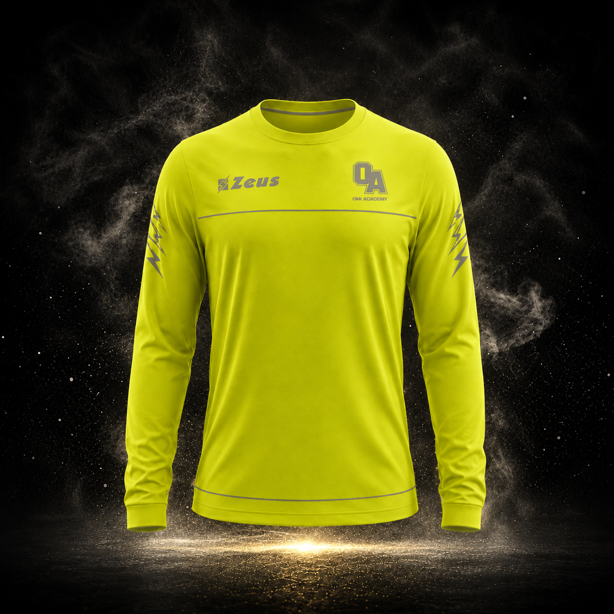 Felpa Enea - giallo fluo