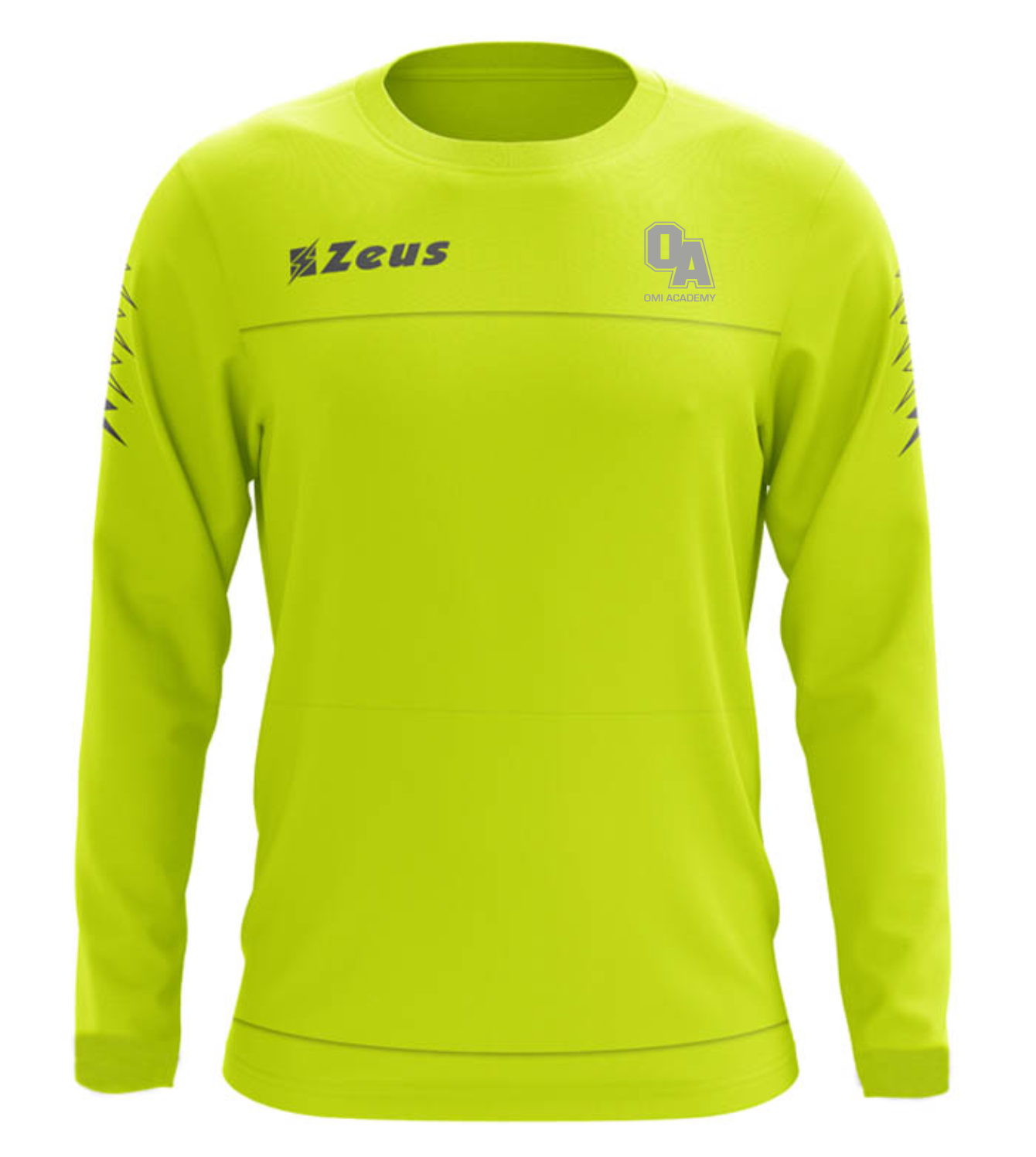 Felpa Enea - giallo fluo